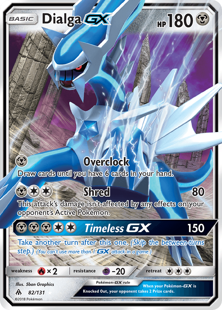 Dialga-GX — Forbidden Light #82