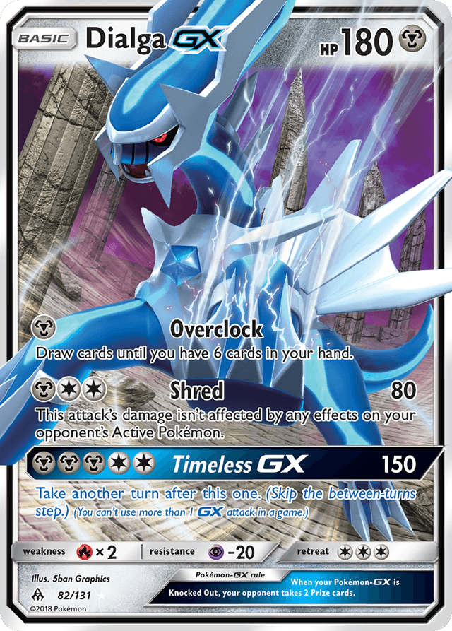 Dialga-GX — Forbidden Light #82