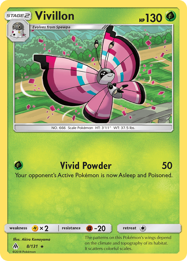 Vivillon — Forbidden Light #8