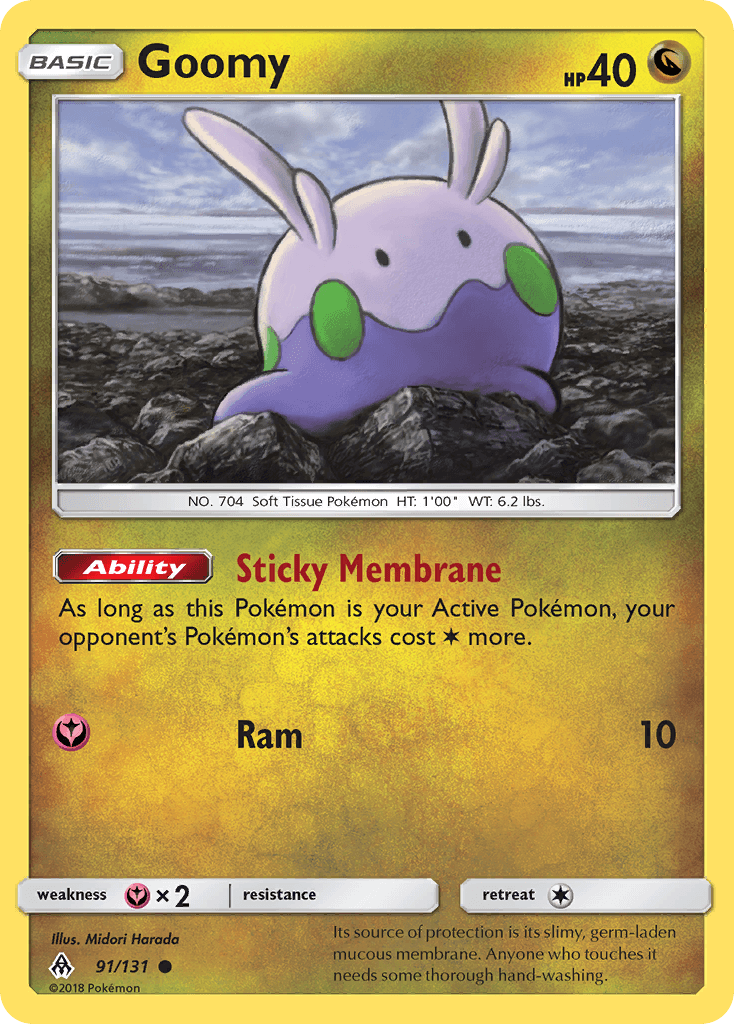 Goomy — Forbidden Light #91