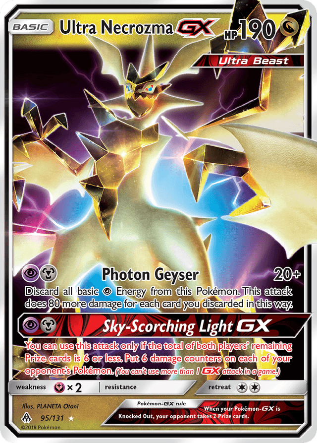 Ultra Necrozma-GX — Forbidden Light #95