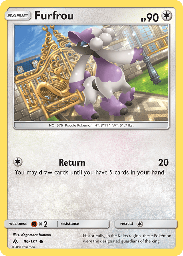 Furfrou — Forbidden Light #99