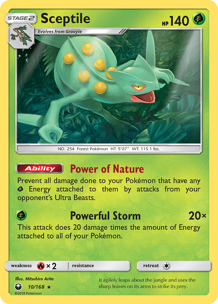 Sceptile — Celestial Storm #10