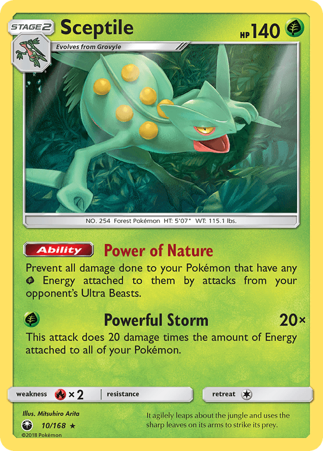 Sceptile — Celestial Storm #10