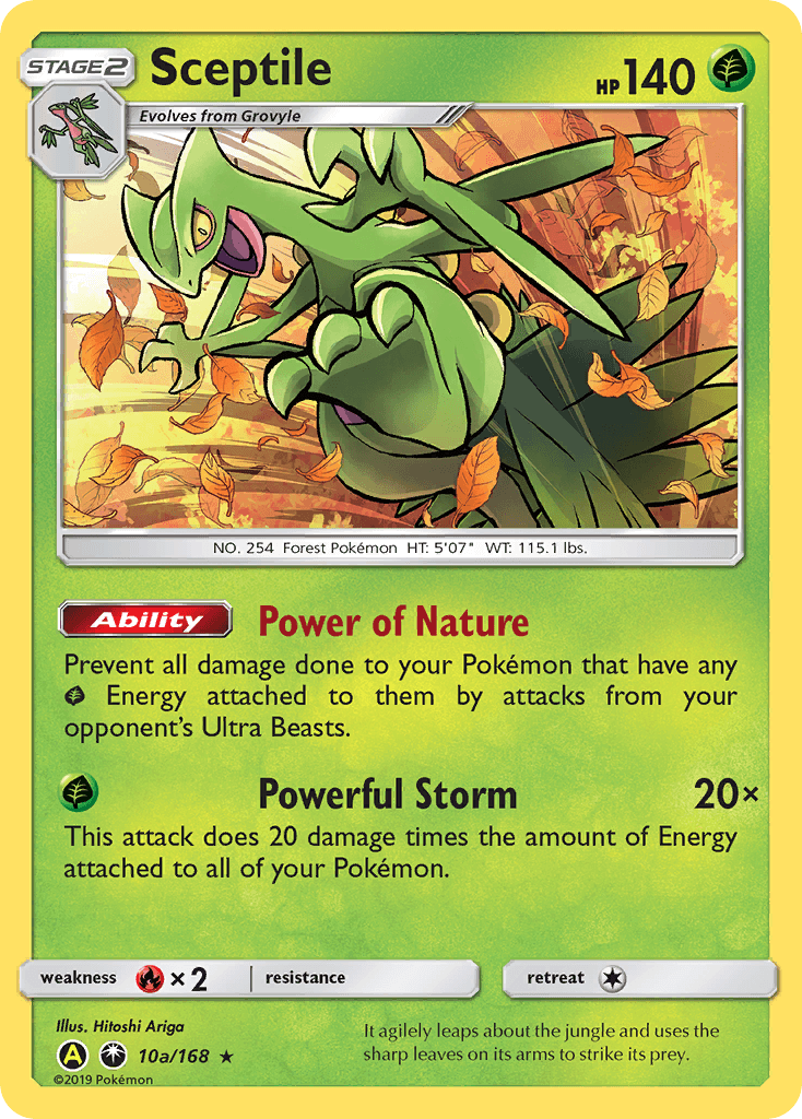 Sceptile — Celestial Storm #10a