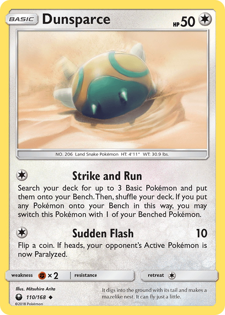 Dunsparce — Celestial Storm #110
