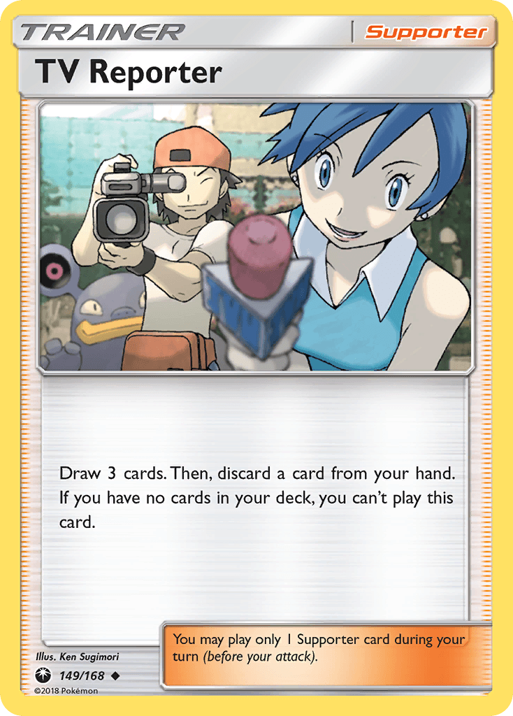 TV Reporter — Celestial Storm #149