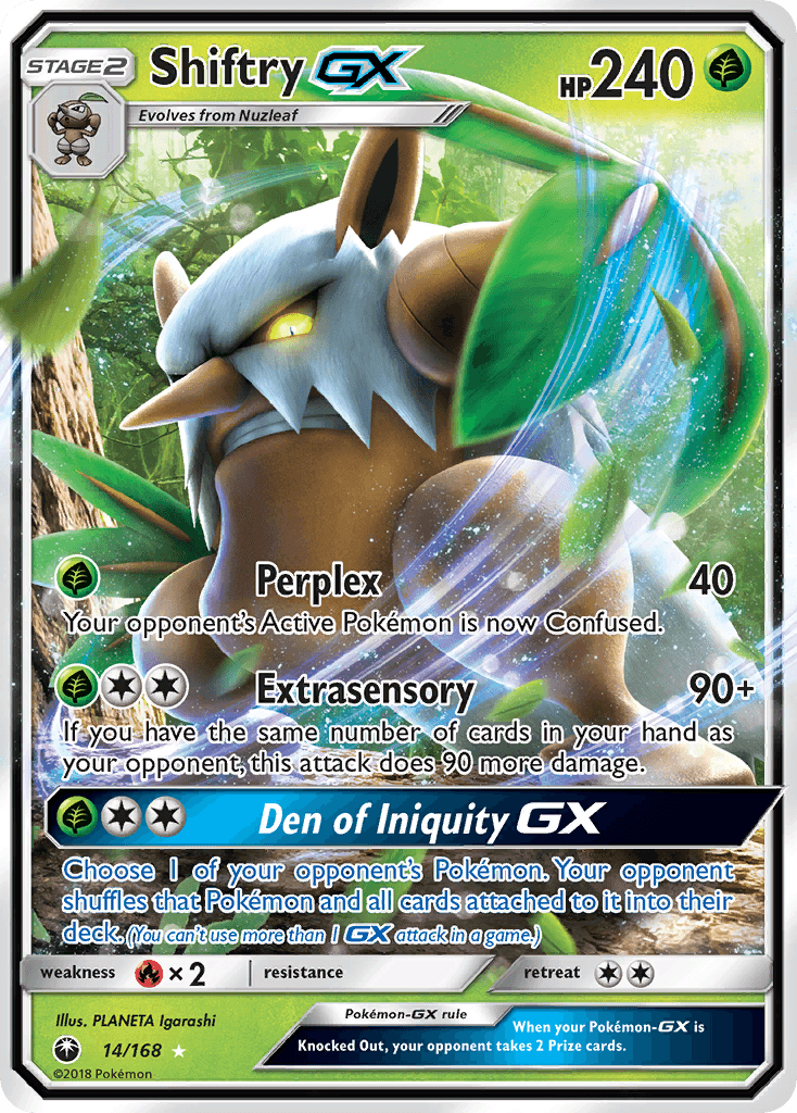 Shiftry-GX — Celestial Storm #14