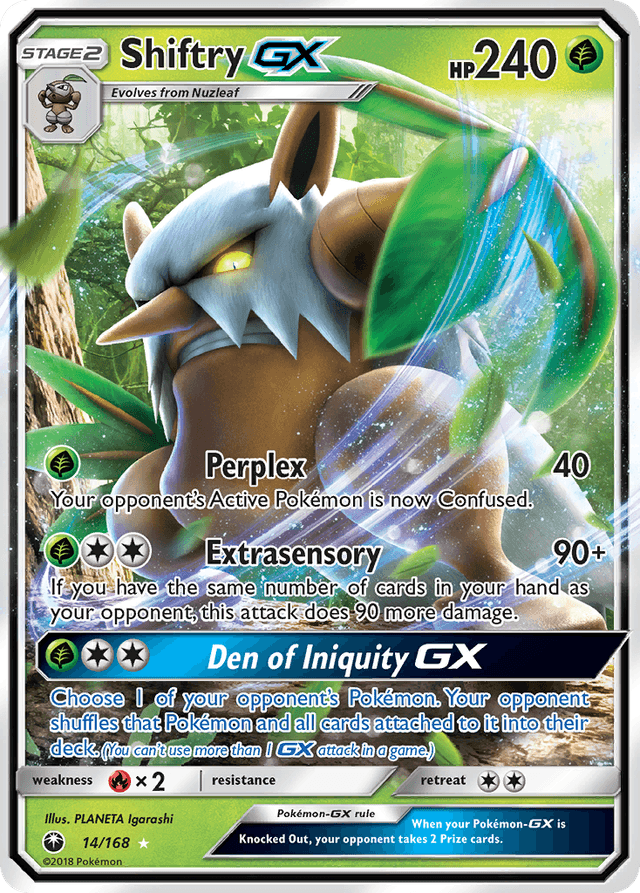 Shiftry-GX — Celestial Storm #14
