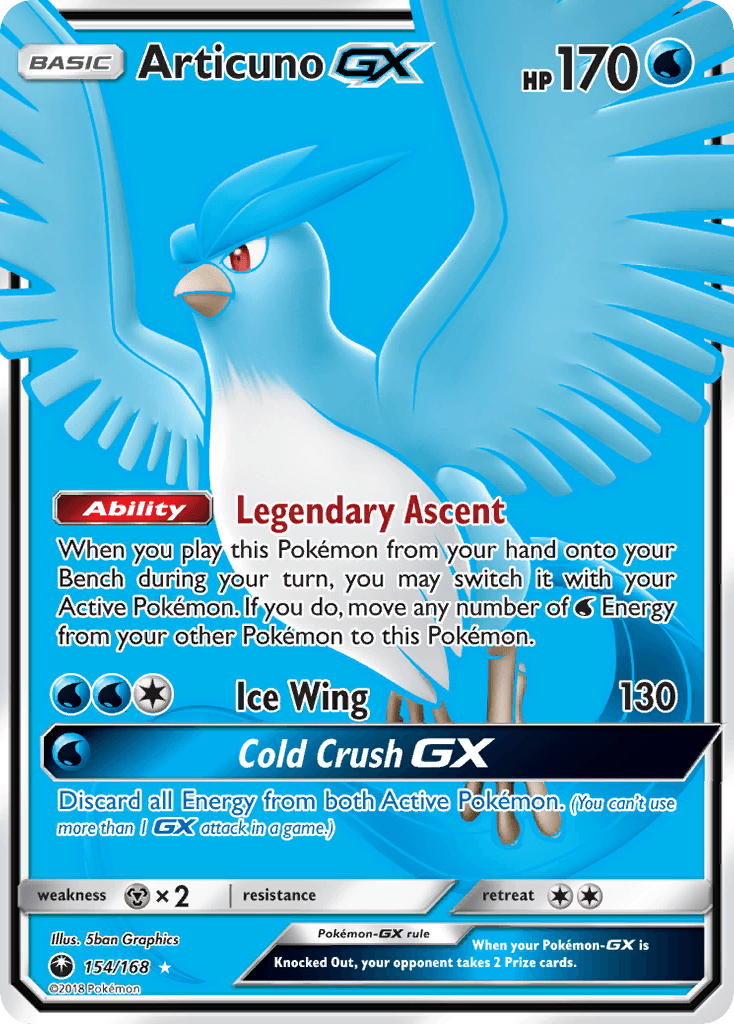 Articuno-GX — Celestial Storm #154