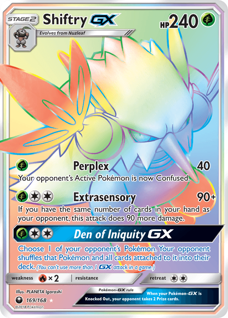 Shiftry-GX — Celestial Storm #169