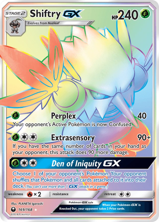 Shiftry-GX — Celestial Storm #169