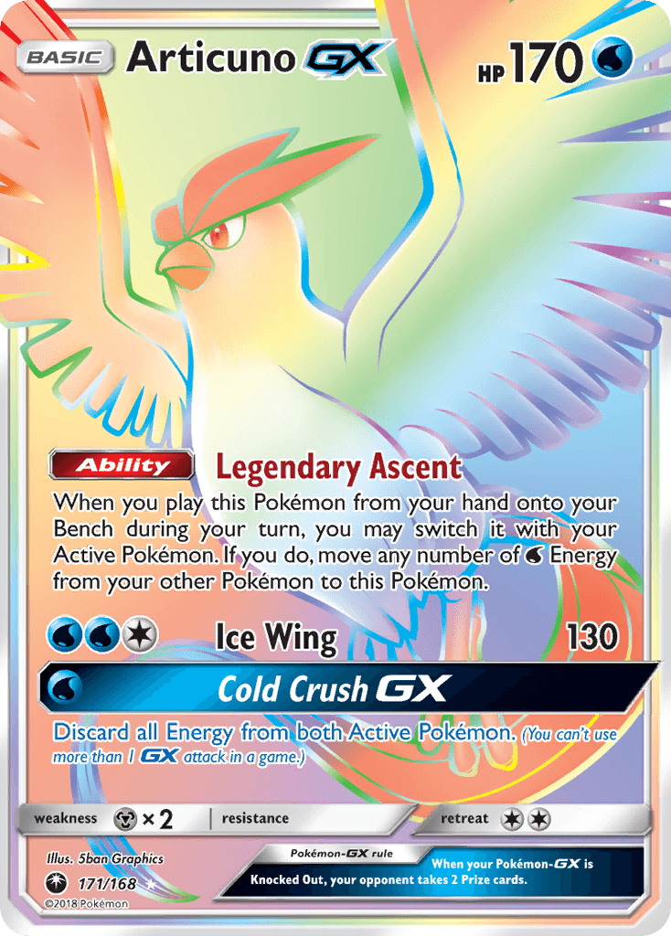 Articuno-GX — Celestial Storm #171