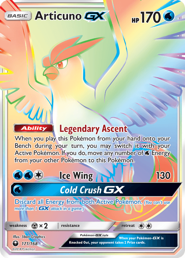 Articuno-GX — Celestial Storm #171