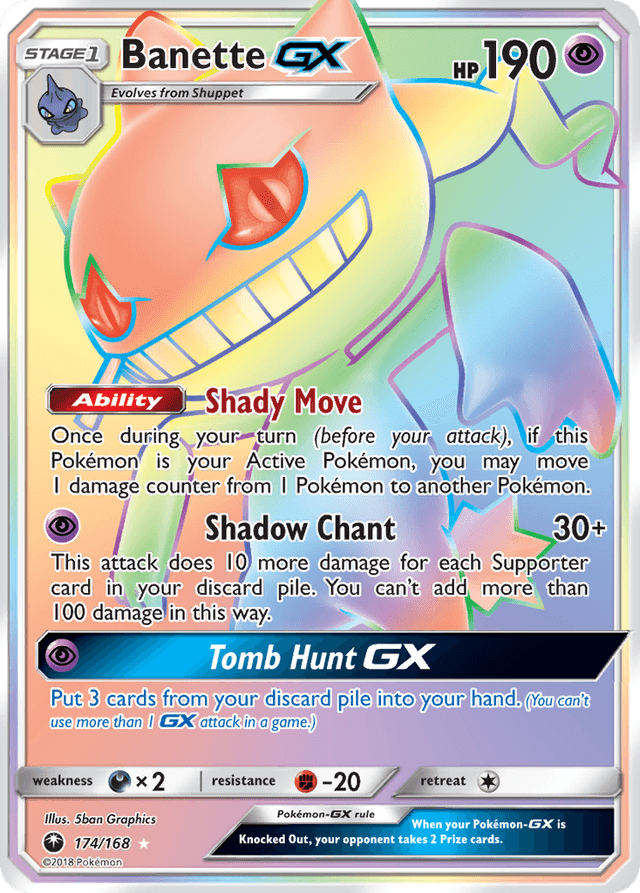 Banette-GX — Celestial Storm #174