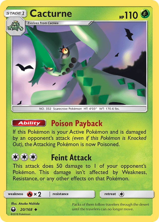 Cacturne — Celestial Storm #20