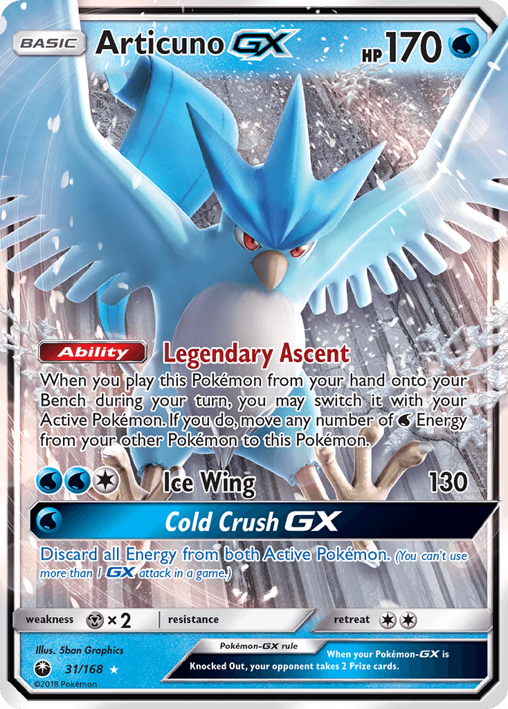 Articuno-GX — Celestial Storm #31
