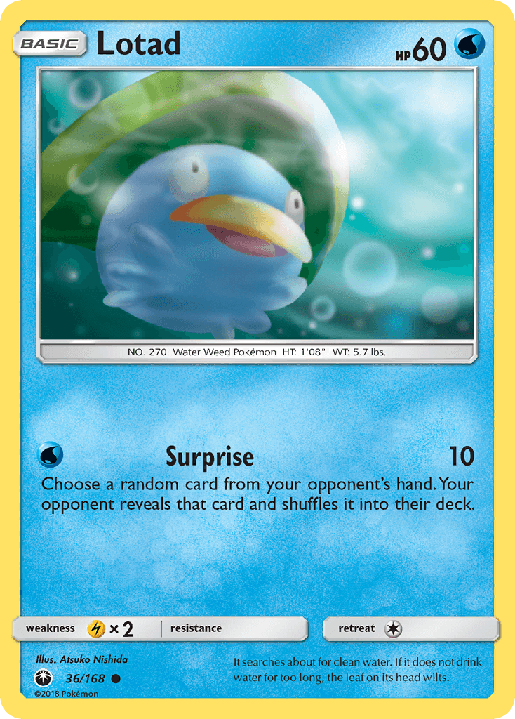Lotad — Celestial Storm #36