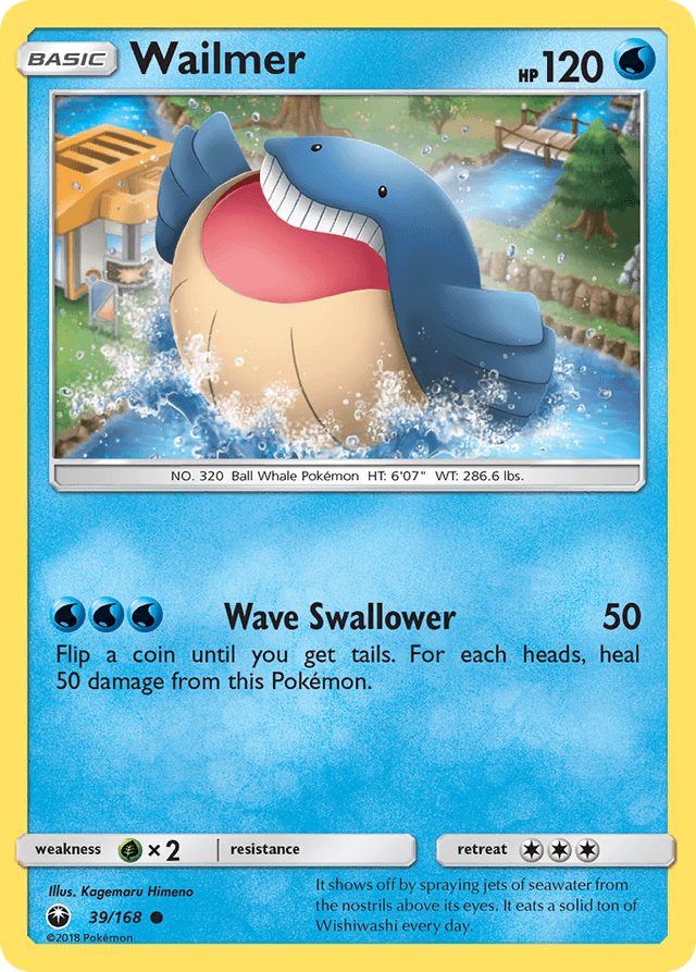 Wailmer — Celestial Storm #39
