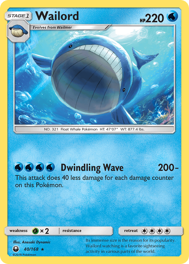 Wailord — Celestial Storm #40
