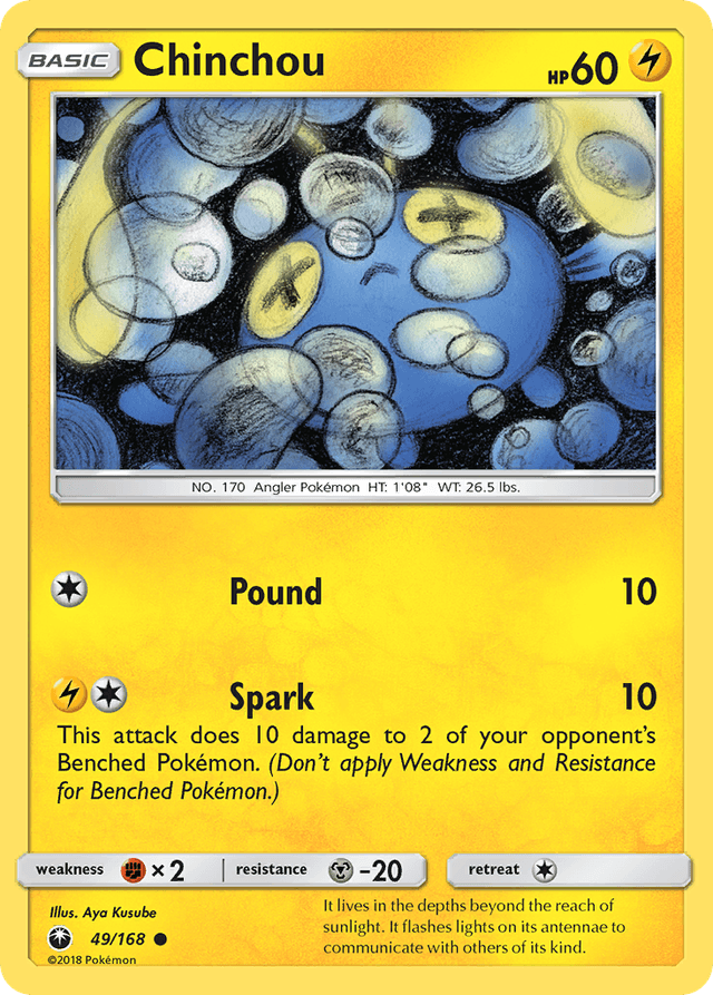 Chinchou — Celestial Storm #49
