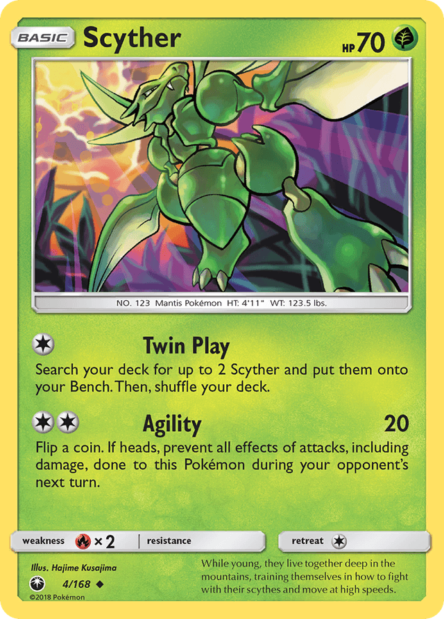 Scyther — Celestial Storm #4