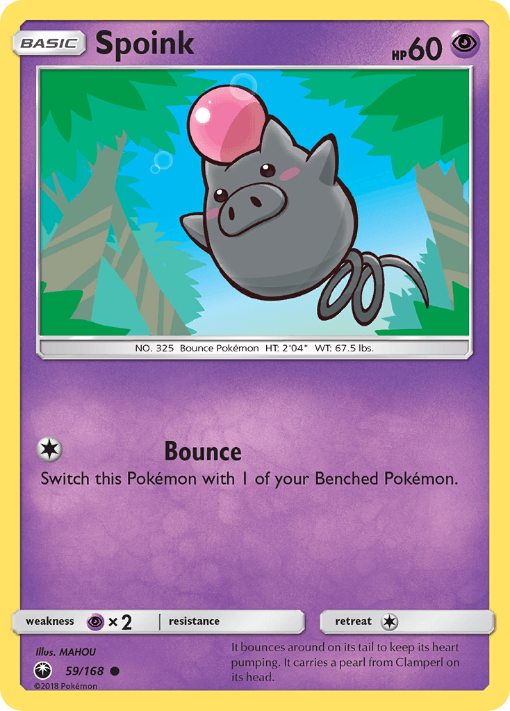Spoink — Celestial Storm #59