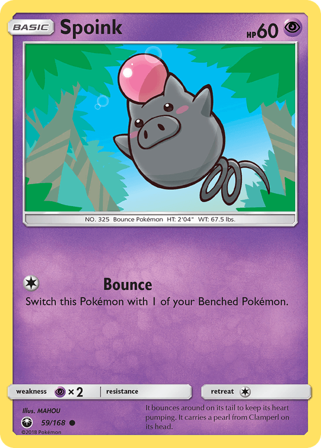 Spoink — Celestial Storm #59