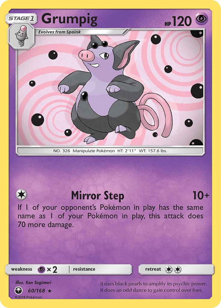 Grumpig — Celestial Storm #60