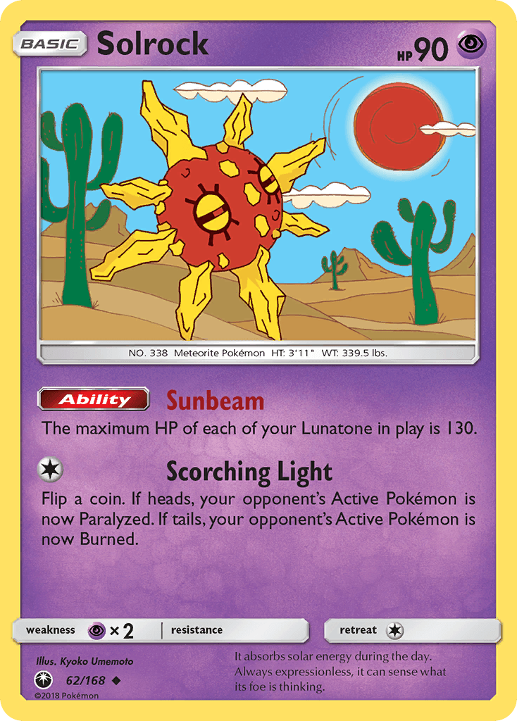 Solrock — Celestial Storm #62
