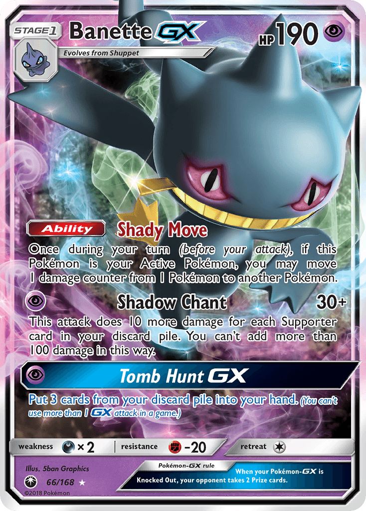 Banette-GX — Celestial Storm #66