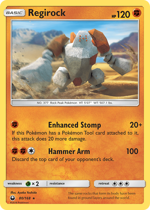Regirock — Celestial Storm #80
