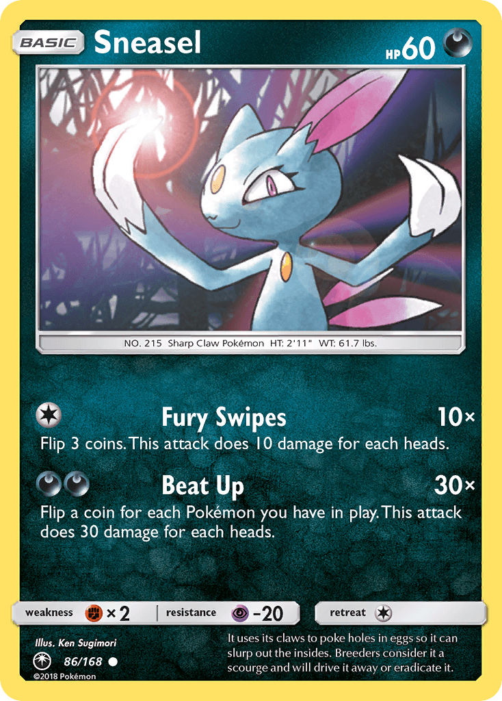 Sneasel — Celestial Storm #86