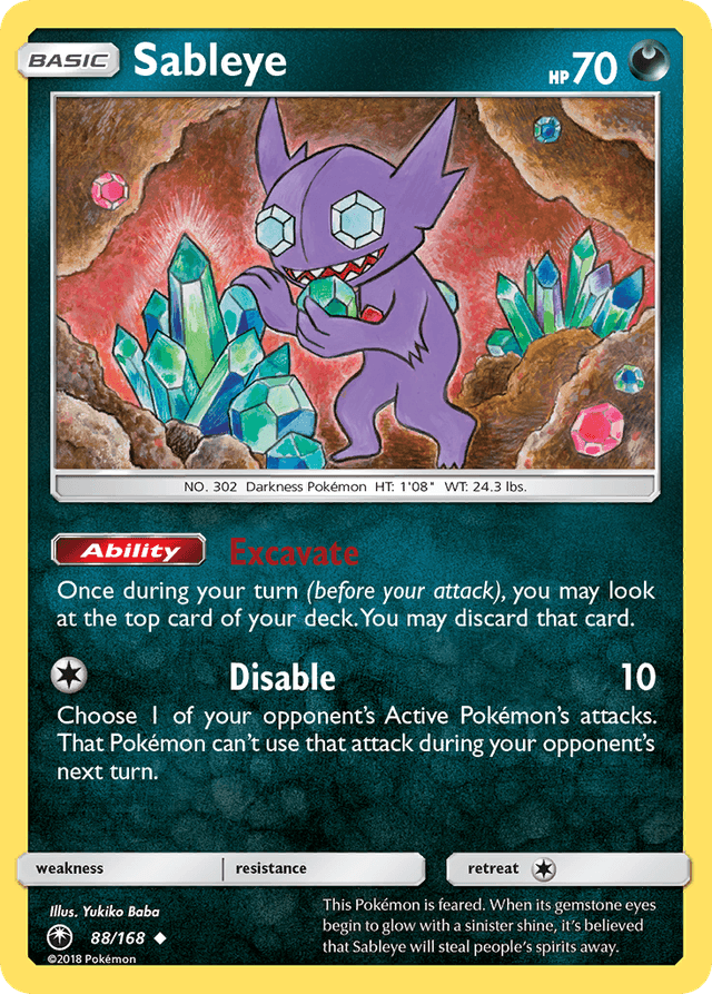 Sableye — Celestial Storm #88