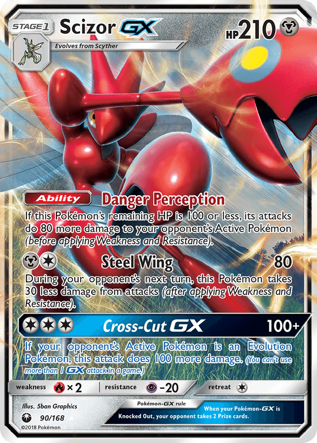 Scizor-GX — Celestial Storm #90