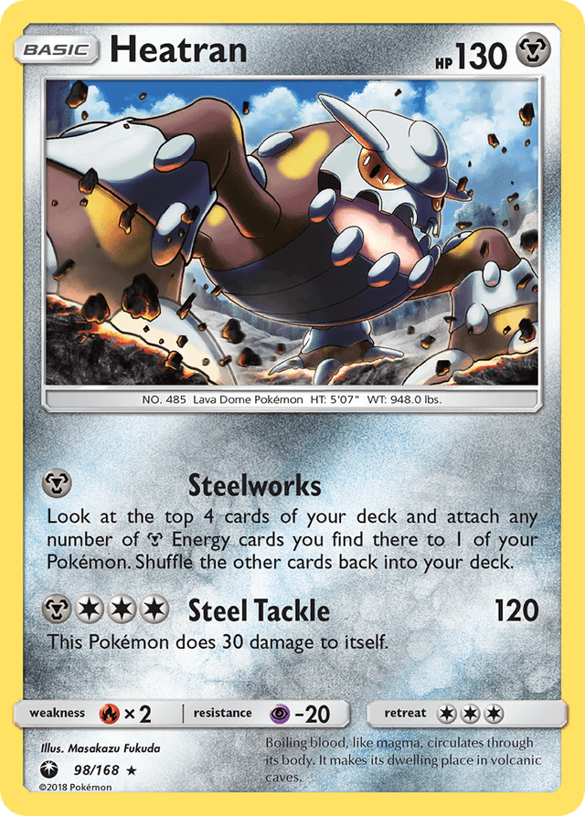 Heatran — Celestial Storm #98