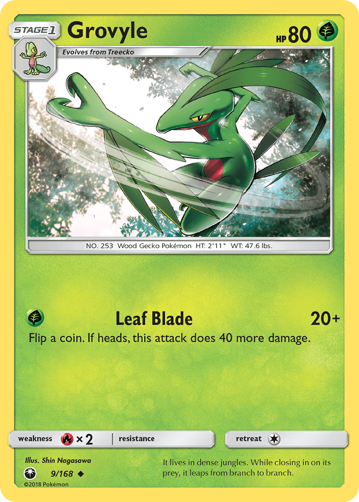 Grovyle — Celestial Storm #9