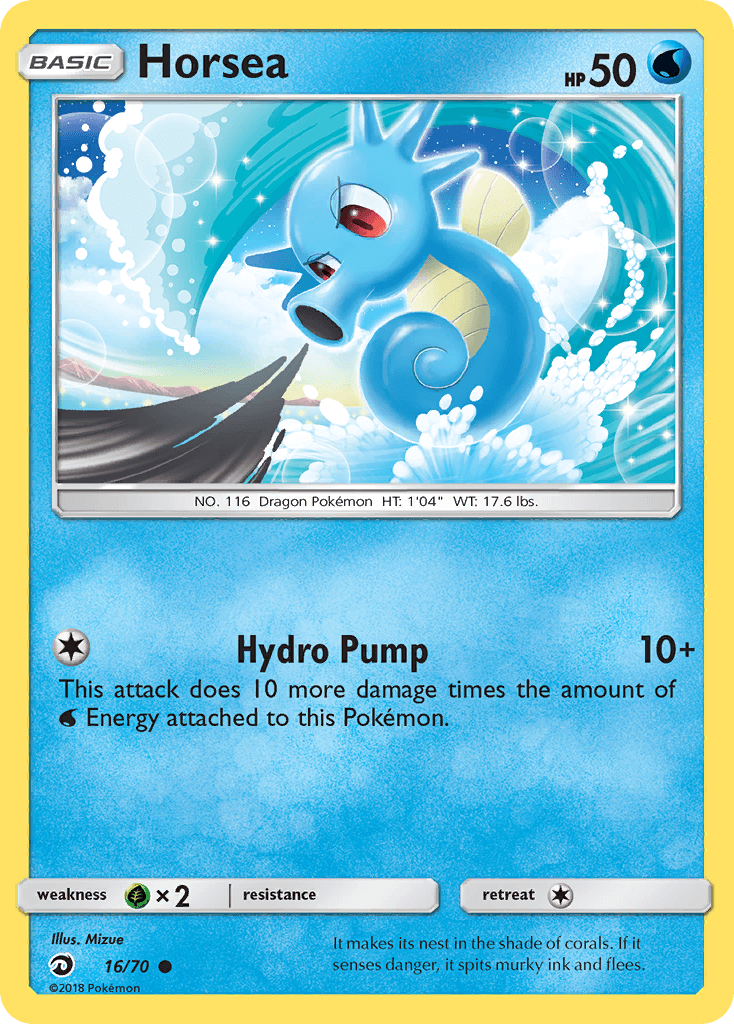 Horsea — Dragon Majesty #16