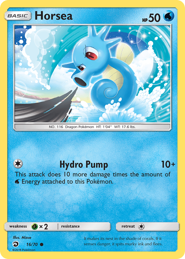 Horsea — Dragon Majesty #16