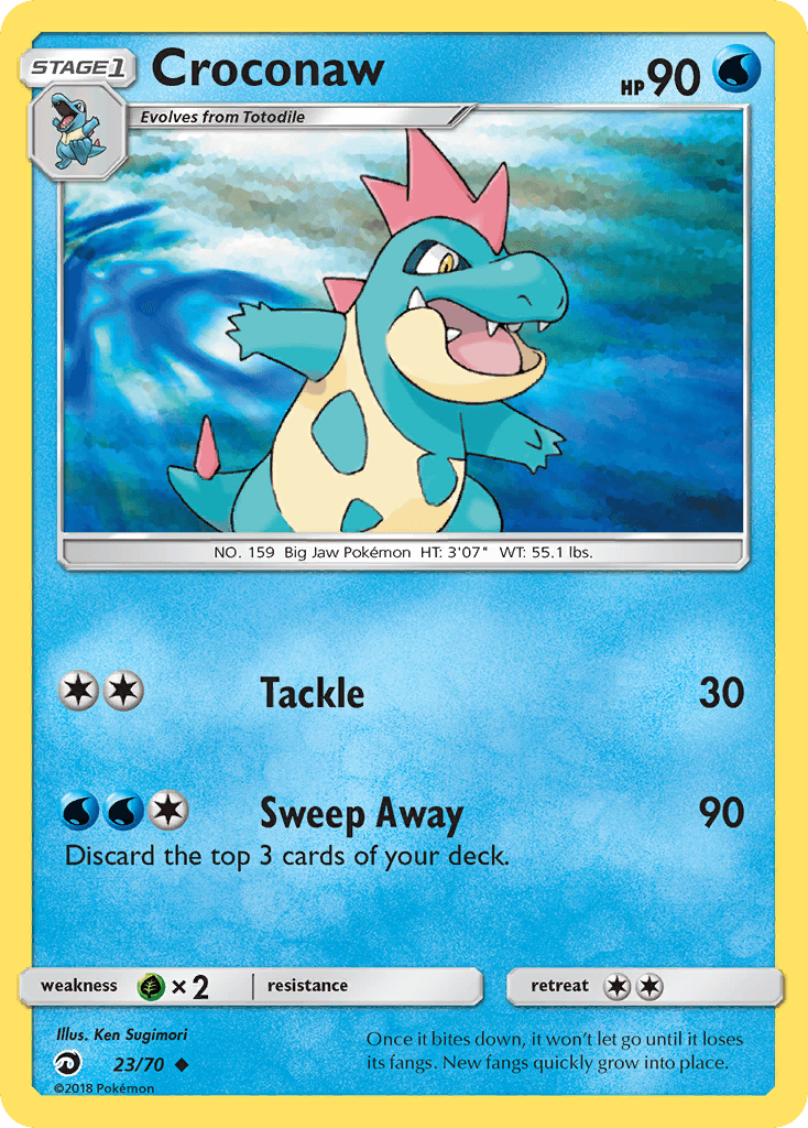 Croconaw — Dragon Majesty #23
