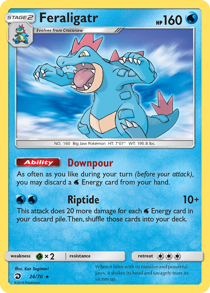 Feraligatr — Dragon Majesty #24