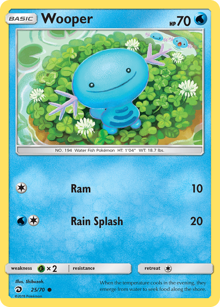 Wooper — Dragon Majesty #25