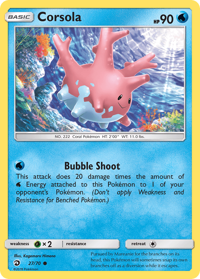 Corsola — Dragon Majesty #27