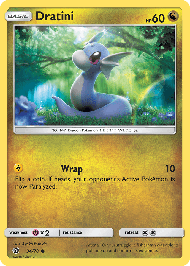 Dratini — Dragon Majesty #34