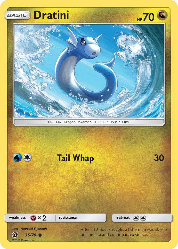 Dratini — Dragon Majesty #35