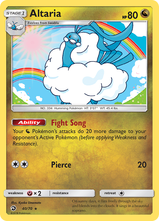 Altaria — Dragon Majesty #40