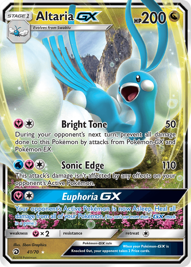 Altaria-GX — Dragon Majesty #41