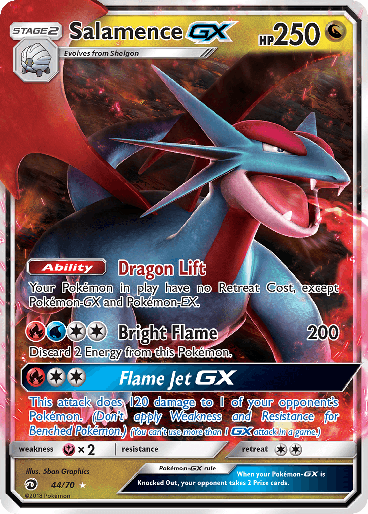 Salamence-GX — Dragon Majesty #44