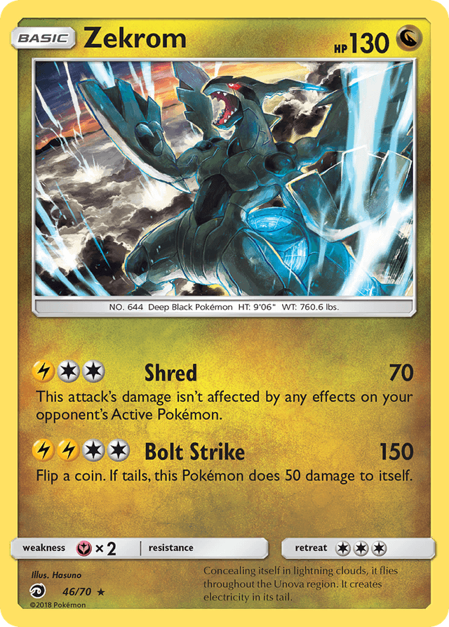 Zekrom — Dragon Majesty #46