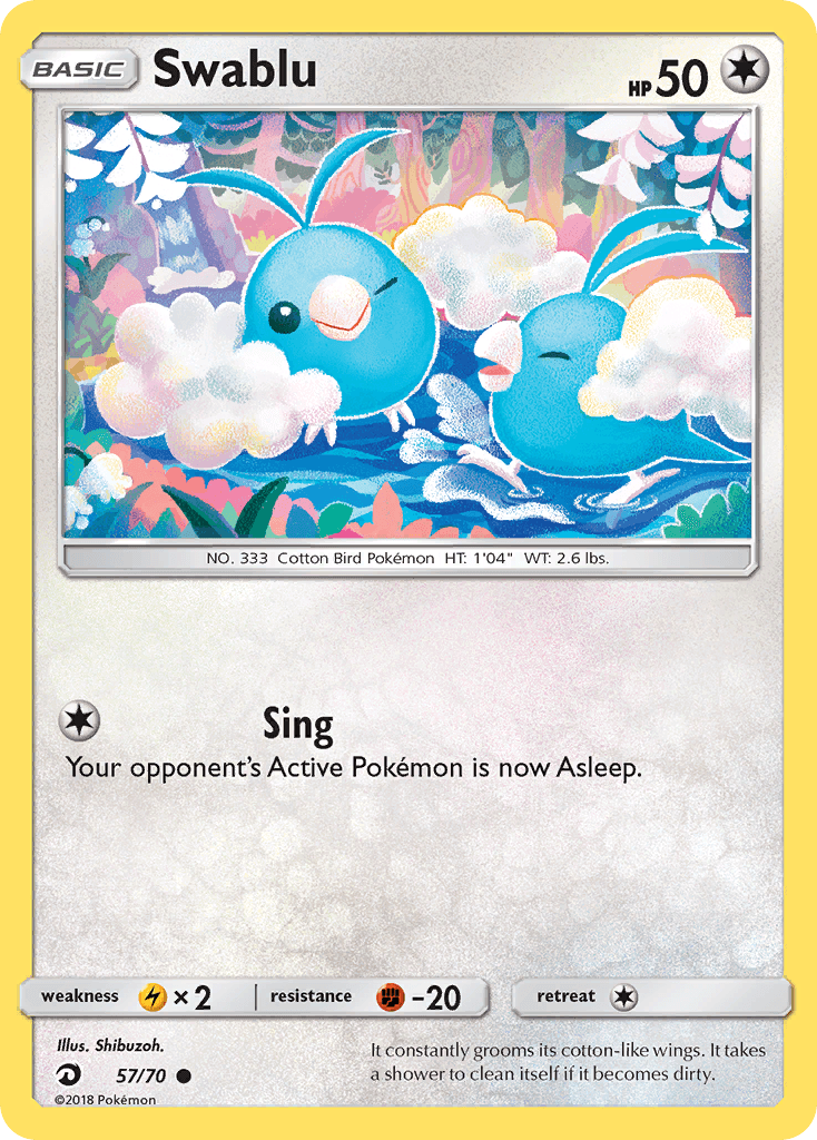 Swablu — Dragon Majesty #57